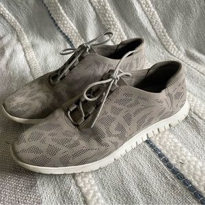 Cole Haan Zero Grand Grey Patterned Sneakers size 9.5